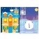 Set of New Year's applications with stickers 4 pcs.