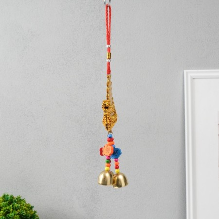 Bell Metal "Ship of the Golden Dragon - Wealth" 3 bells 13x31.5 cm-1