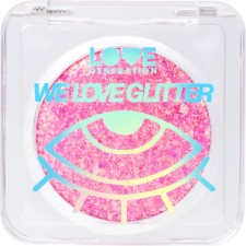 Глиттер для лица Love Generation We love Glitter, тон 02 розовый, 1.8 г