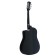 Acoustic guitar Fante FT-D38-BK, with a neckline, black