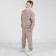 Pants for boys, height 104 cm, cappuccino color