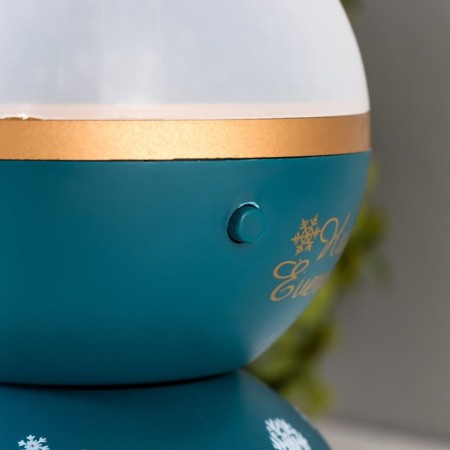 Night Projector "Winter Fairy Tale" LED 3HLR44 Green 9x9x15 cm Risalux-14
