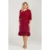Female dress, size 52, burgundy color