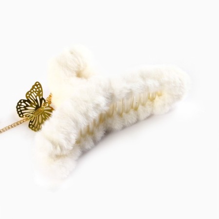Fluffy hair crab “Dream” with a suspension, 3 x 12 cm-3