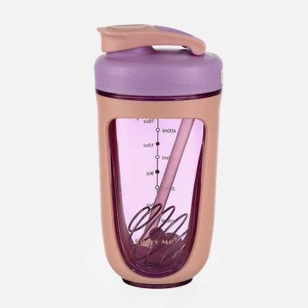 Shaker, 550 ml, with a tube, 18.5 x 9 cm, mix-1