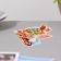 Mini-postcard "Happy New Year!" glitter, proteins, 20.5x13.5 cm