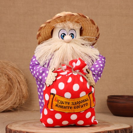 Browner Fedor "Be healthy, live rich", with a bag, 30 x 20 cm, mix-10