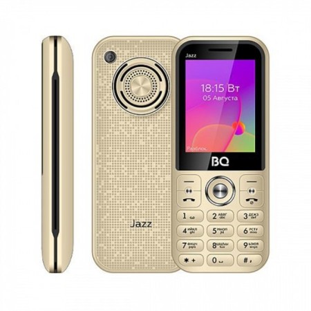 Cell phone BQ M-2457 Jazz Gold-5