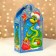 New Year. Gift box New Year's Figure Little "visit" 11.1 x 5.8 x 20.5 cm.
