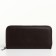 Male purse-clate on the zipper Textura, brown color