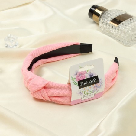 Hair cap "Candy" 2.5 cm, pink-1