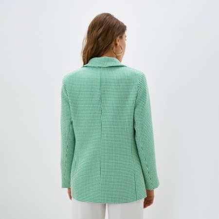 Jacket female double -breasted mist p. 44, green/white-8