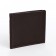 Male purse without fastener, department for maps, for bills, brown color