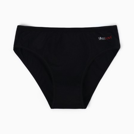 Panties female slips Sheslove, Black color, size 48-50 (XL)
