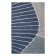 Cotton carpet with Tea Plantation Terra, size 160x230 cm