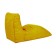 Stear "Chelsea", size 88x65x125 cm, yellow color