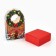 Box the team "New Year's House" 12.3 x 21 x 5.3 cm, New Year
