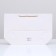 Gift package with a tape of 30 x 27.5 x 12 cm "White"