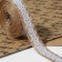 Ribbon from jute "Lace", 20 mm, 4.5 ± 0.5 m, beige color