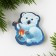 Gift New Year's set: notebook and icon "Happy New Happiness"