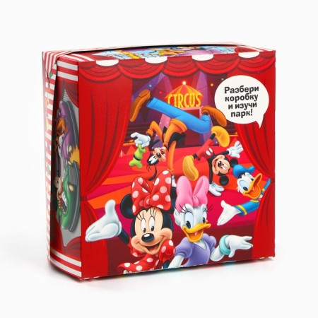 Gift folding box with 3D "Congratulations!", Mickey Mouse, 15x15x7 cm-5