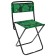 Folding chair, 38.5x36.5x64.5 cm, tropical leaves