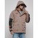 Male Winter jacket, size 48, brown color