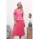 Female suit, size 48, raspberry color