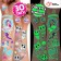 Set "Children's Tattoos", glow in the dark, 2 sheets