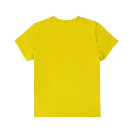 T -shirt for boys, height 110 cm, mustard color-2