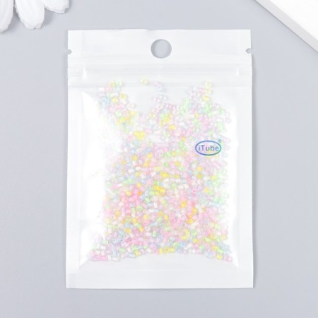 Glass 12/0 "Transparent. Color desp. Candy" 10 g-2