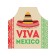 Apron kitchen with a photo print "Viva Mexico", adjustable, size OS