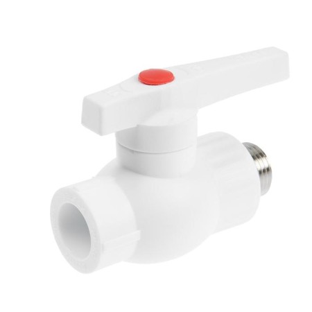 Ball the ball valfex, d = 20 x 1/2 ", external thread, combined, polypropylene-1