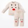 Cost Knitted baby I "New Year" Growth 68-74 cm