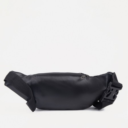 Lightning waist bag, black color-1