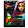 Makeup for the face and body, 4 shine in the dark, 3 gels with sparkles, 1 red + applicator + sponge
