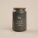 SL Home tea can, 9.5 × 14 cm, gray color, with a bamboo lid