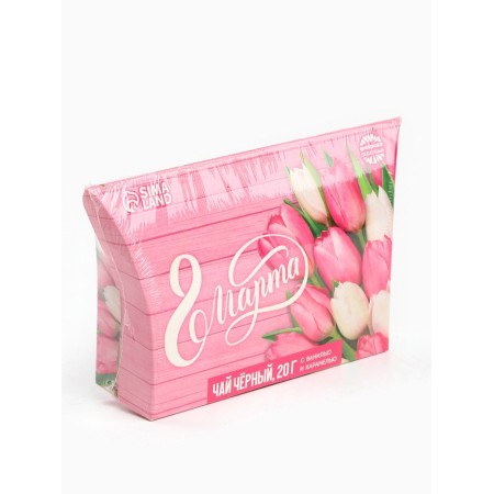 Black tea "Love and Happiness" with Vanilla and Caramel, 20 g.-7