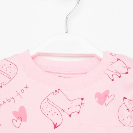 Nursery blouse, pink color, height 62 cm-1