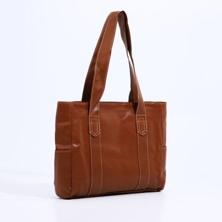 Soper bag on lightning brown color-2
