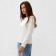 Women's T -shirt (longshit) Mist, p. L, white