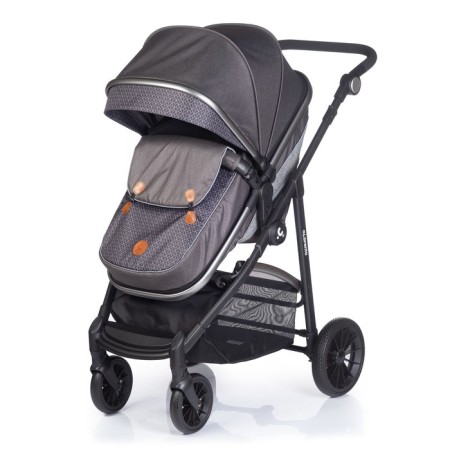 Stroller Transformer 2 in 1 ACARENTO Essenza, Black color-6