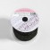 Thermocleic rhinestones, d = 2 mm, width - 7 mm, 4.5 ± 0.5 m, black color