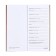 The weekly dated 2025, 80x165 mm, 64 sheets of Escalada, soft leather cover, pancake embossing, block 70 g/m², beige
