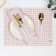 Set of napkins Ethel "Cell" 30x40 cm - 2 pcs, 80% HL, 20% PE, satin 110 g/m2