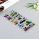 Sticker plastic holography "Transport" MIX 29x11 cm