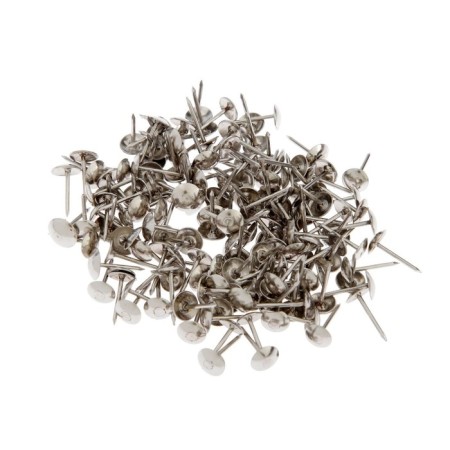 Tundra nails, decorative, 8x15 mm, chrome, 50 pcs-4