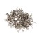 Tundra nails, decorative, 8x15 mm, chrome, 50 pcs
