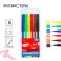 Felt -tip pens, 6 colors, cars