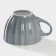Mug ceramic share "Noemi", 430 ml, gray color